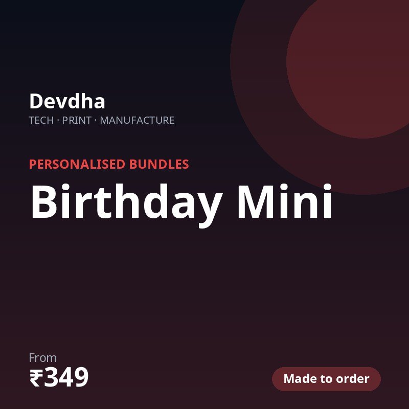 Birthday Mini