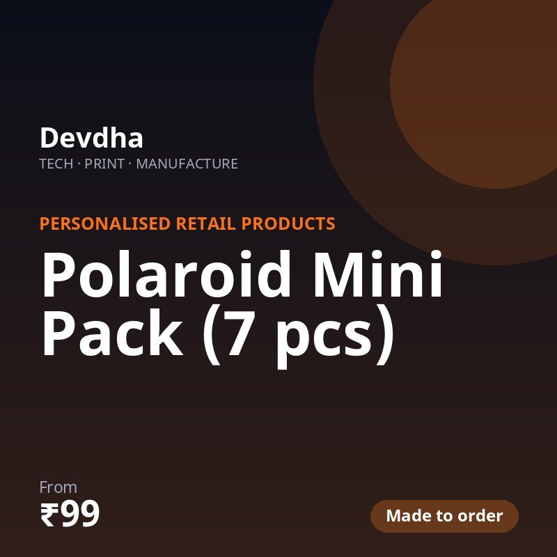 Polaroid Mini Pack (7 pcs)