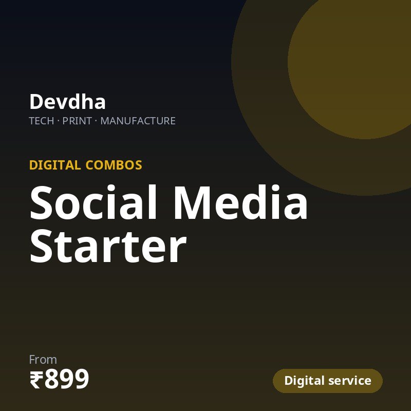 Social Media Starter
