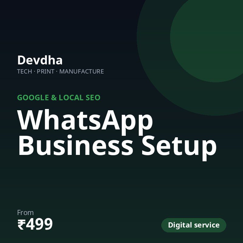 WhatsApp Business Setup